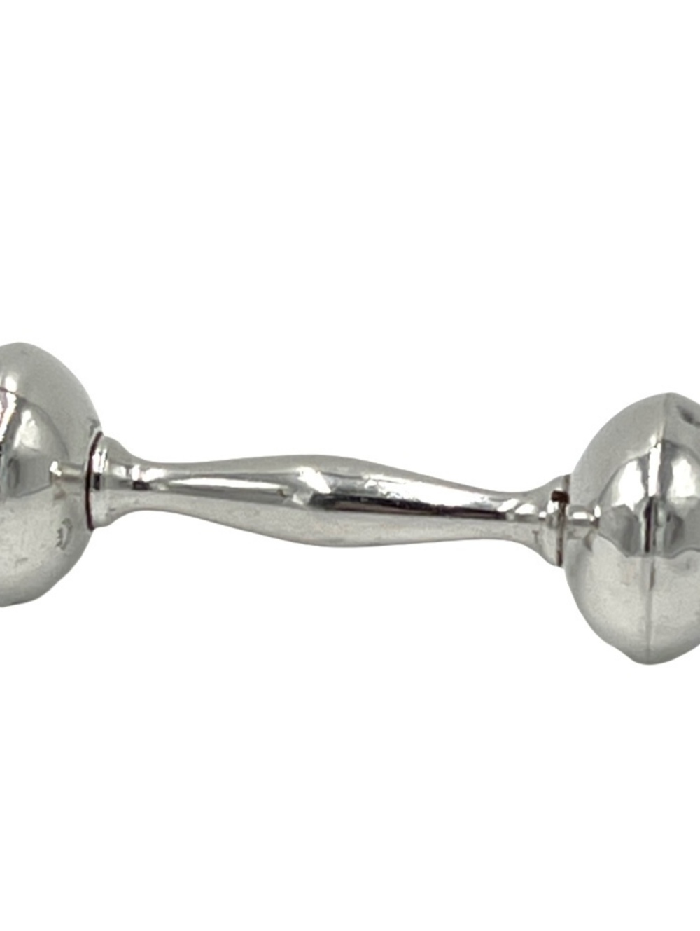 Antique Sterling Silver Webster Baby Rattle Over 23 grams